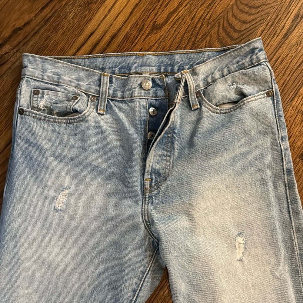 Levi’s wedge jeans